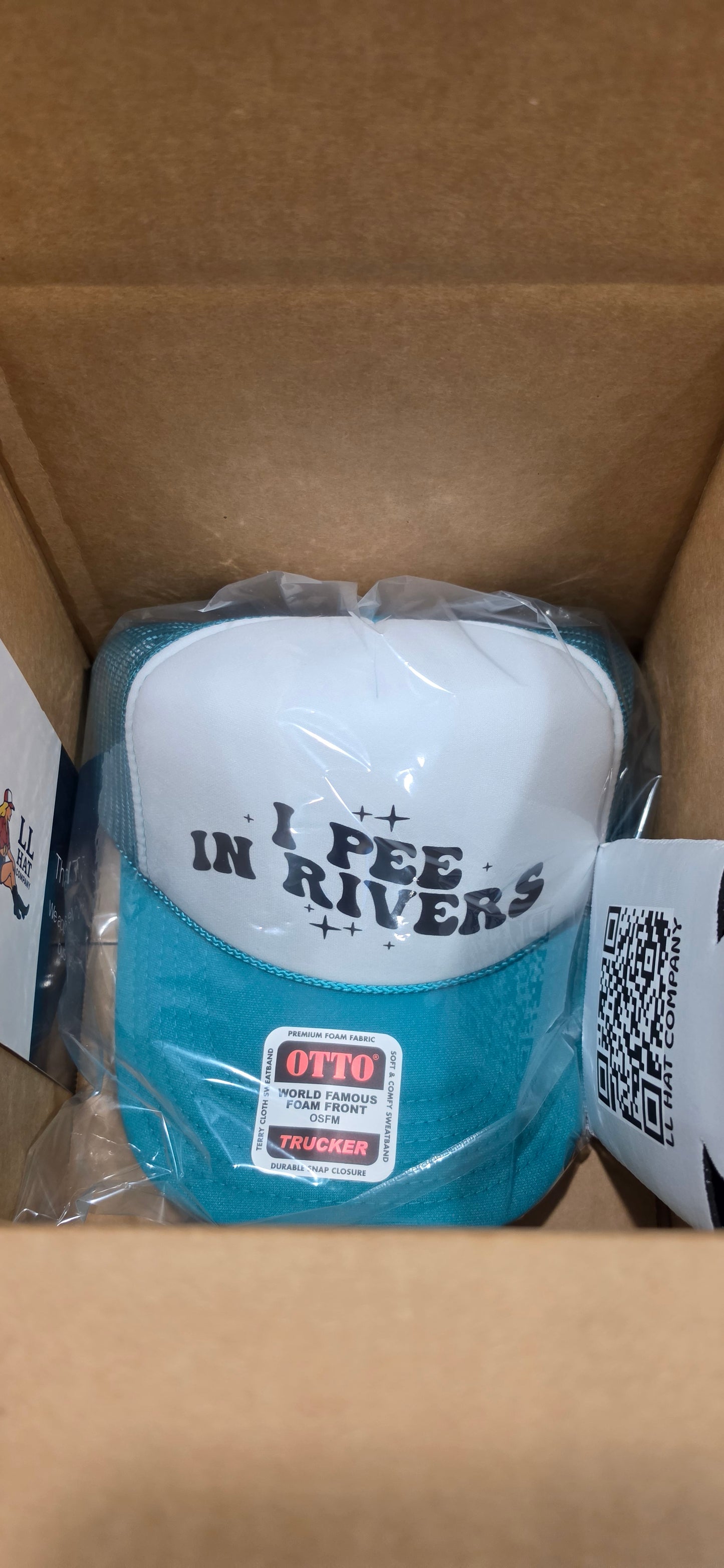 I pee in rivers