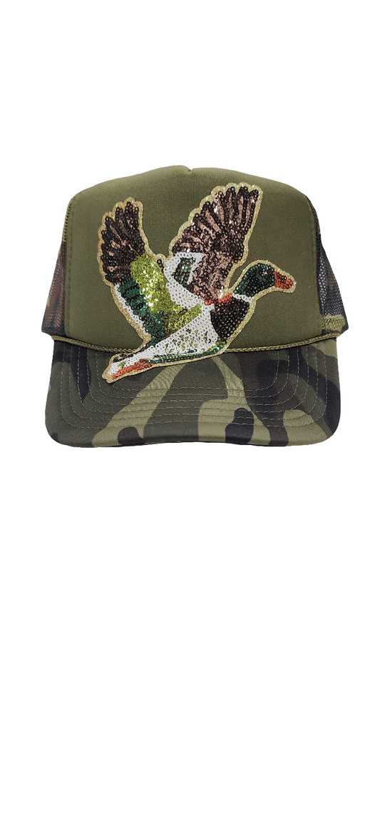 Duck camo hat