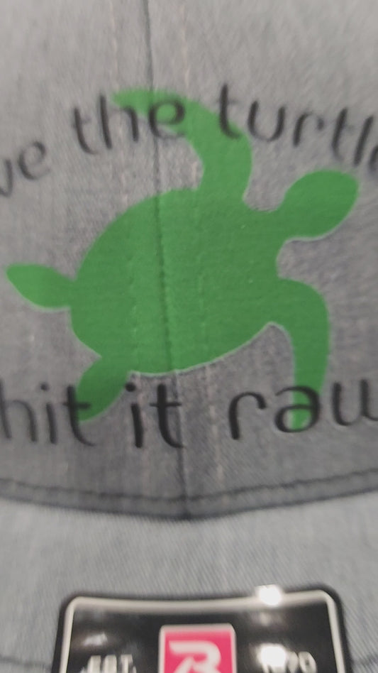 Save the turtle 🐢 hit it raw