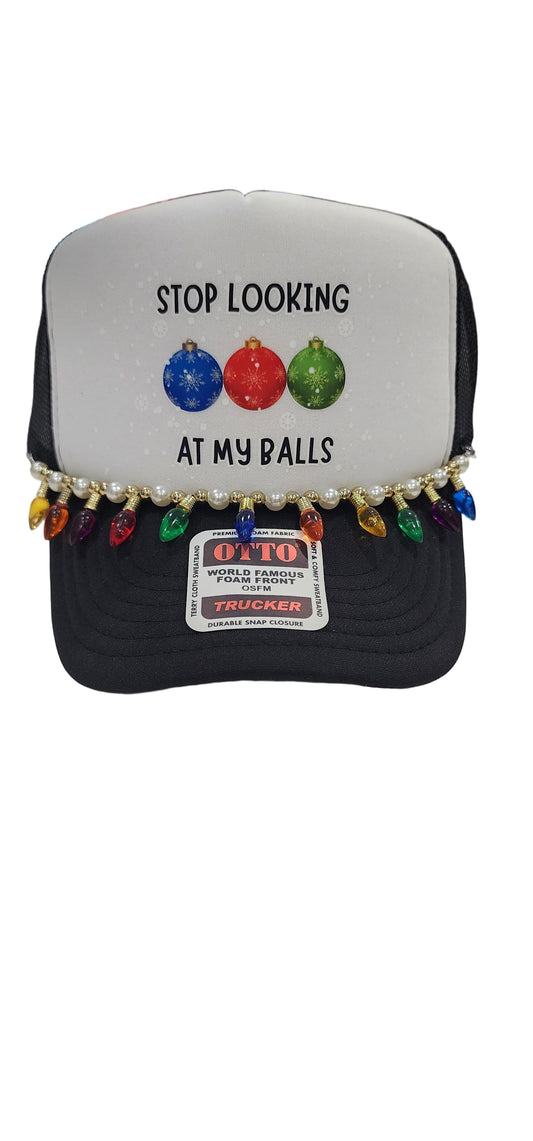 Stop looking at my balls