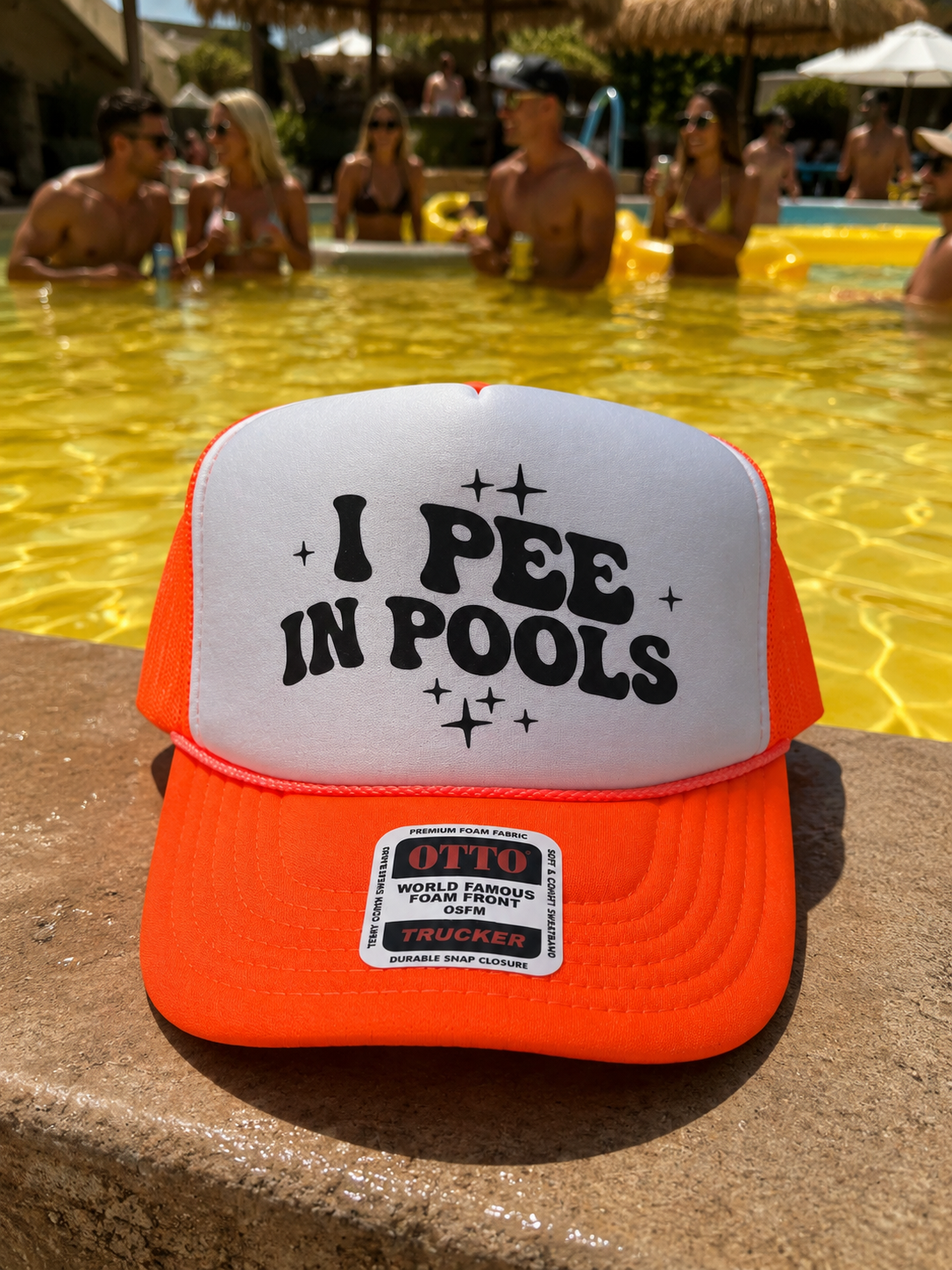 I pee in rivers, pools,lakes