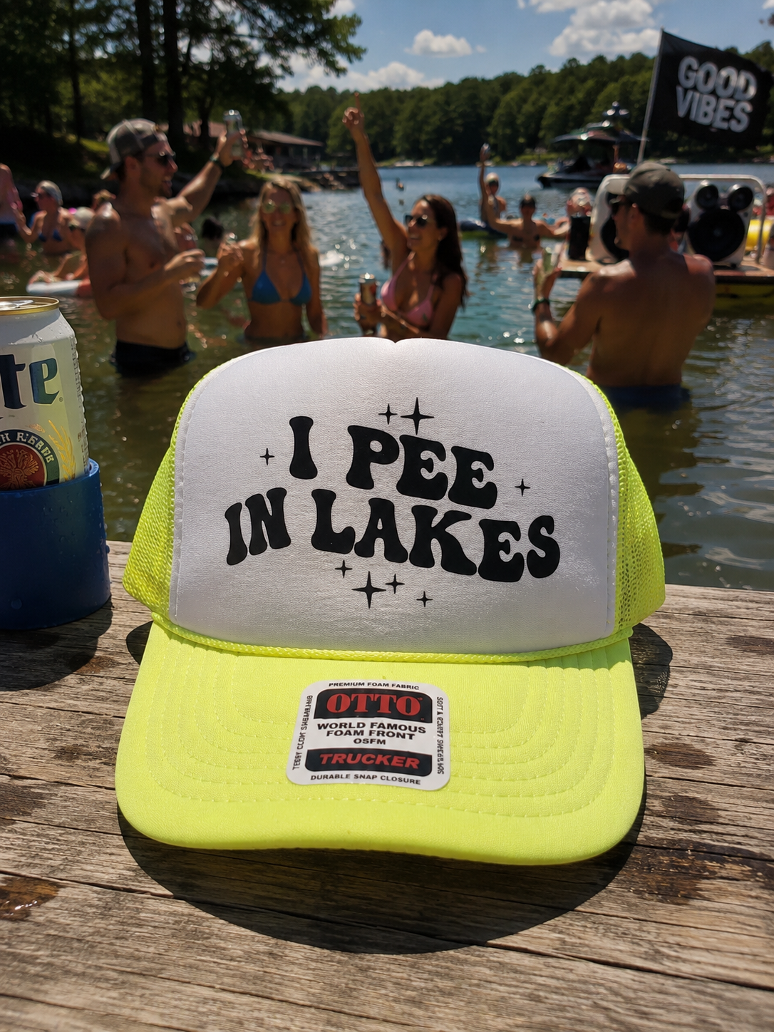 I pee in rivers, pools,lakes