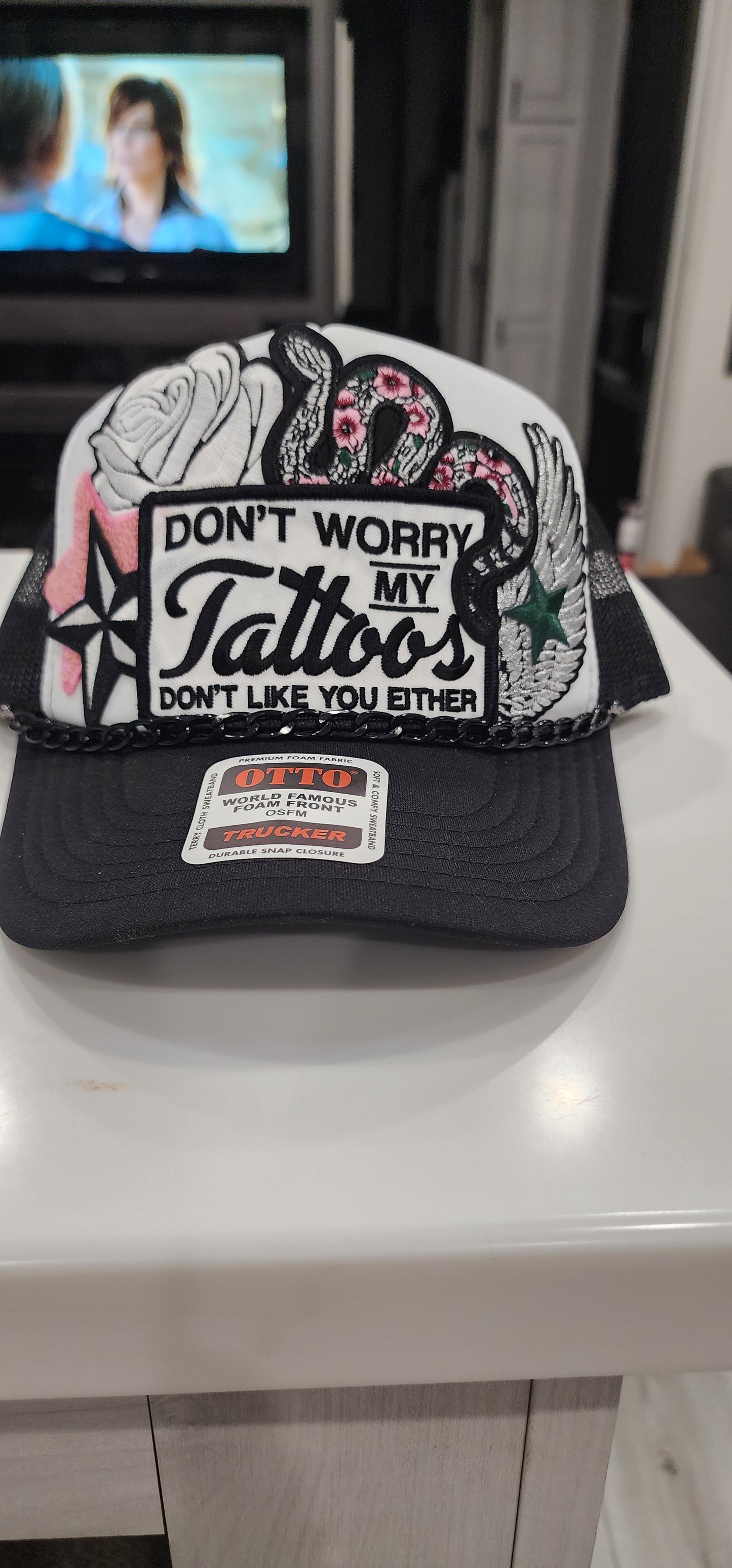 Don't worry, my tattoos don't like you either