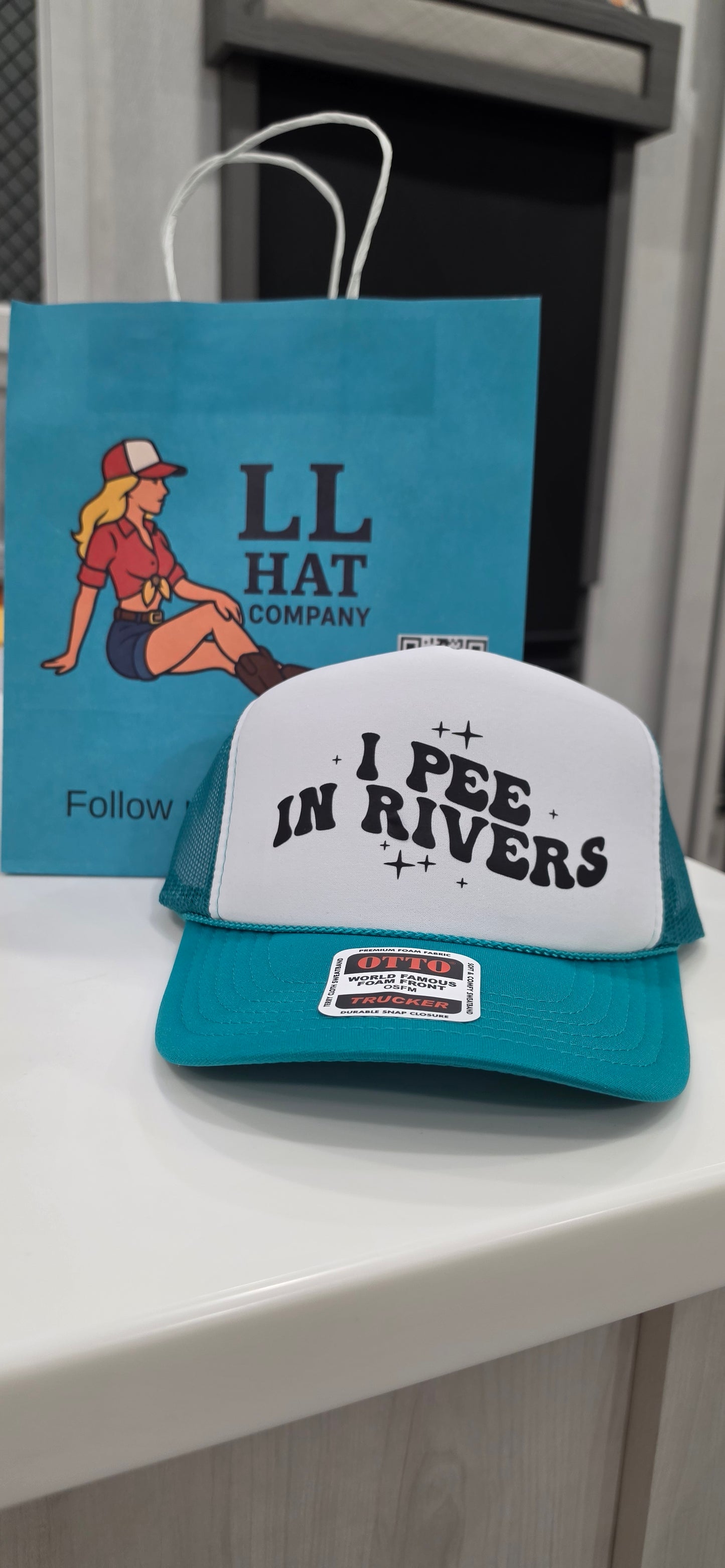 I pee in rivers