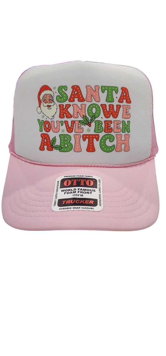 Santa knows you've been a b****